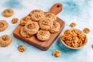 homemade delicious walnut cookies