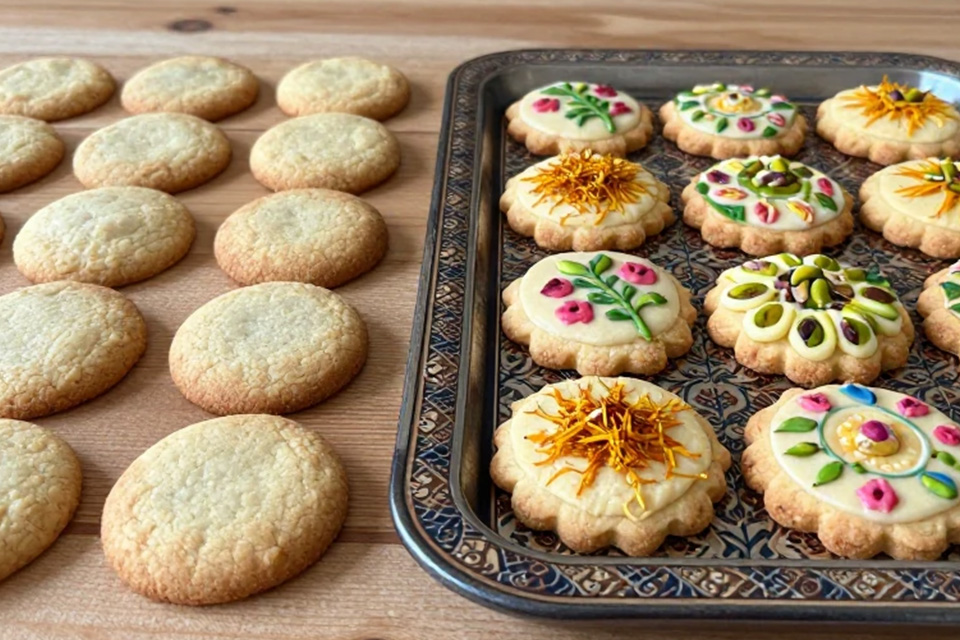 چطور شیرینی عید را در خانه حرفهای درست کنیم؟ 3 3 4