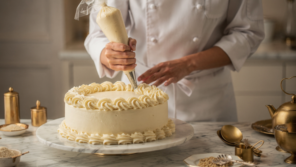 آشنایی با تکنیکهای پایه قنادی: از خامهکشی تا فیلینگگذاری 2 3.7